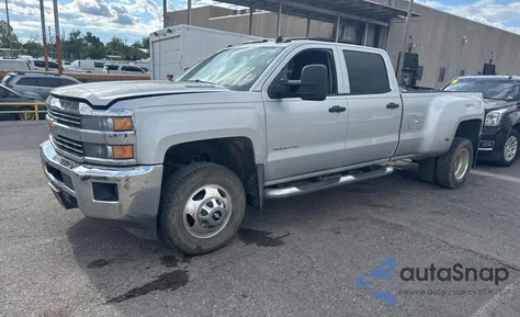 2015 Chevrolet Silverado K3500 Lt from USA, damaged, VIN 1GC4KZC88FF120023